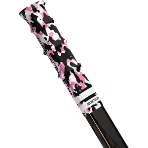 RocketGrip Koncovka RocketGrip Hole Camo Grip, růžová-černá
