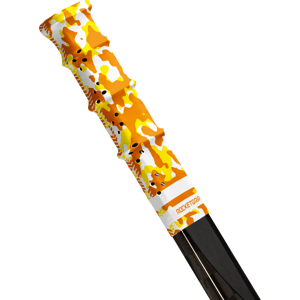 RocketGrip Koncovka RocketGrip Hole Camo Grip, žlutá