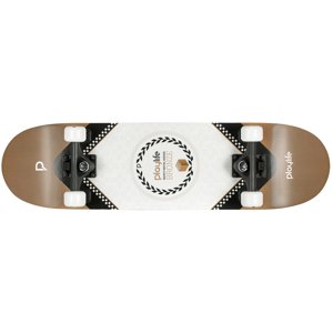 Powerslide Skateboard Playlife Heavy Metal Bronze 31x8"