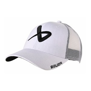 Bauer Kšiltovka Bauer Core ADJ YTH, Dětská, bílá