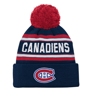 Outerstuff Čepice Outerstuff Jacquard Cuffed Knit YTH, Dětská, Montreal Canadiens