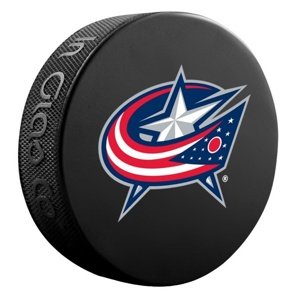 InGlasCo Fanouškovský puk NHL Logo Blister (1ks), Columbus Blue Jackets