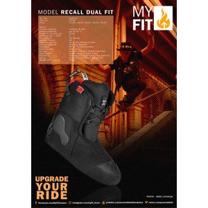 Powerslide Botička Powerslide MY FIT Recall Dual Fit Liner, 43-44