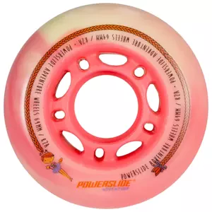 Powerslide Kolečka Powerslide Adventure Princess (4ks), 80A, 64