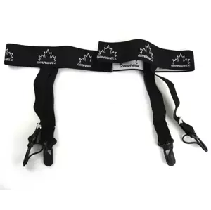 Winnwell Hokejové podvazky Winnwell Black JR, Junior, 70, XL
