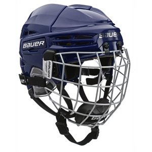 Bauer Helma Bauer Re-Akt 100 Combo YTH, tmavě modrá, Dětská, 49-54cm